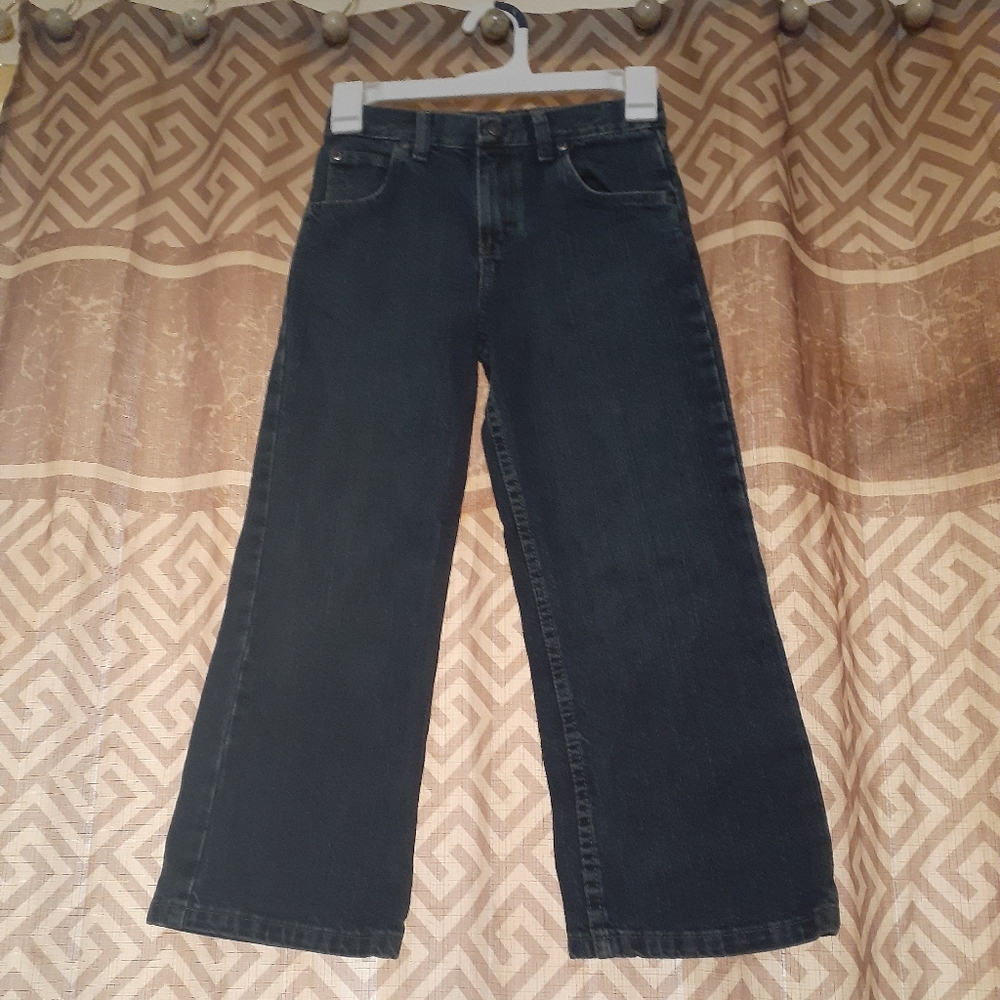 Boy cargo blue jeans size regular7